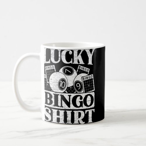 Lucky Bingo Card Game Casino Gambler Betting  1  Coffee Mug