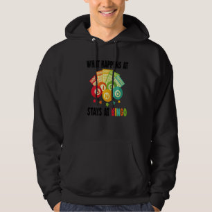 Lucky Bingo Charms Women Men Lucky Bingo Hoodie