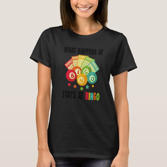 Lucky Bingo Charms  Women Men Lucky Bingo T-Shirt (Front)