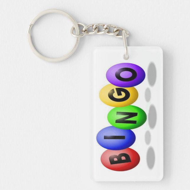 Lucky Bingo Keychain (Front)