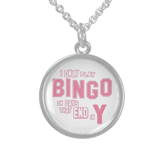 Lucky Bingo  Necklace (Front)