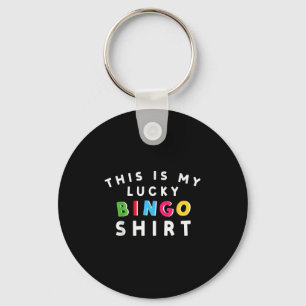 Lucky Bingo Player Keychain