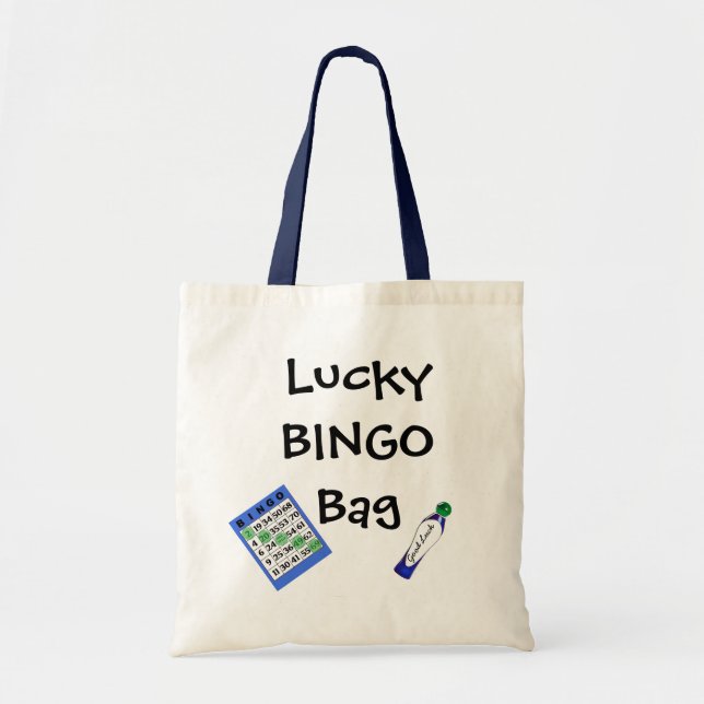 Lucky BINGO Tote Bag (Front)