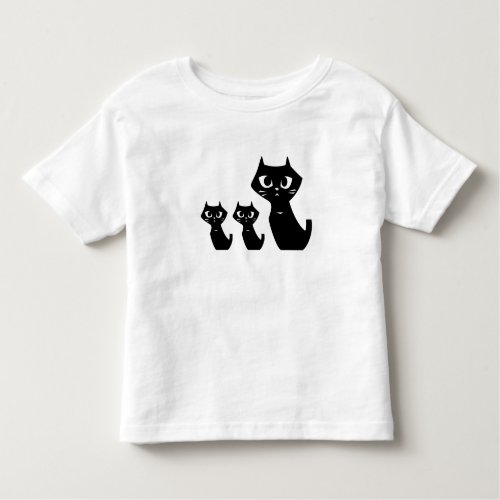 Lucky Black Cats Toddler T_shirt