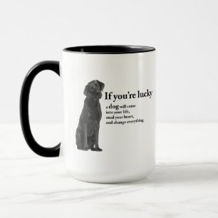 Lucky Black Lab Mug