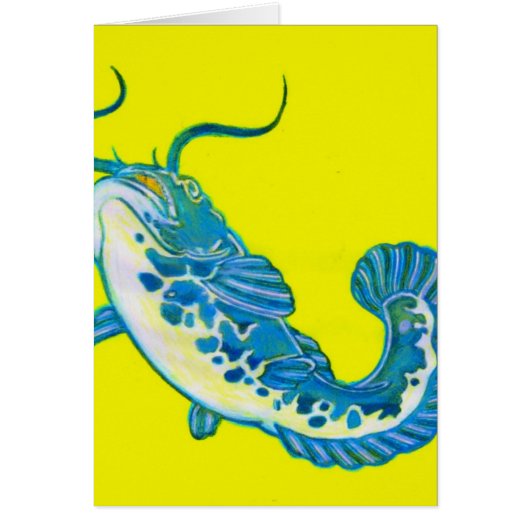Lucky Blue Fish 1 Cards (Front)