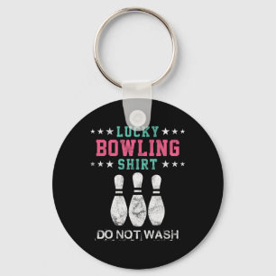 Lucky Bowling Gift For Women Wife Mom Or Girls  Keychain