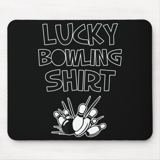 Lucky Bowling   Mouse Pad (Front)