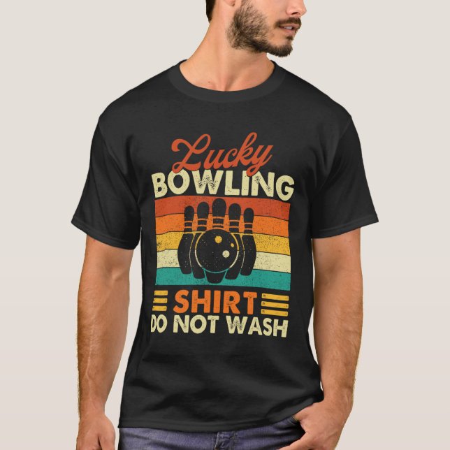 Lucky Bowling Shirt Do Not Wash - Bowler Bowling  (Front)