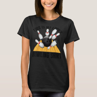 Lucky Bowling Team Vintage Retro T-Shirt