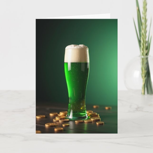 Lucky Brew St Patricks Day Card (Front)