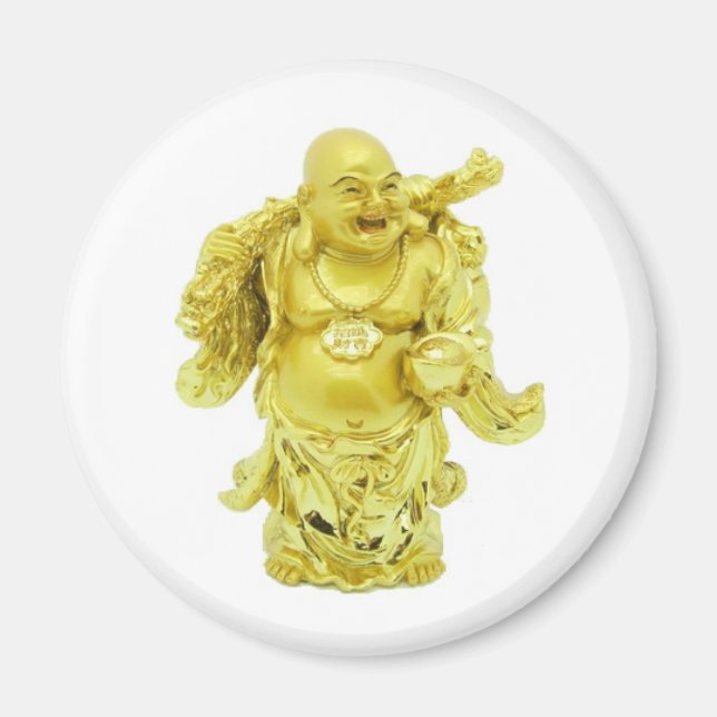 Lucky Buddha Magnet (Front)