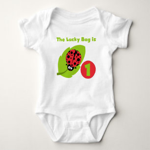 Lucky Bug 1st Birthday T-shirts and Gifts