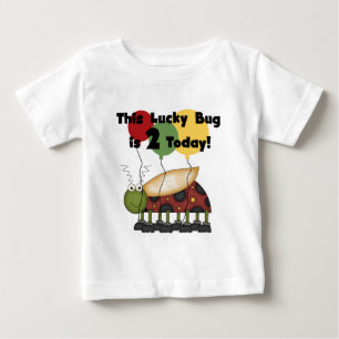 Lucky Bug 2nd Birthday T-shirts and Gifts