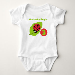 Lucky Bug 3rd Birthday T shirts and Gifts
