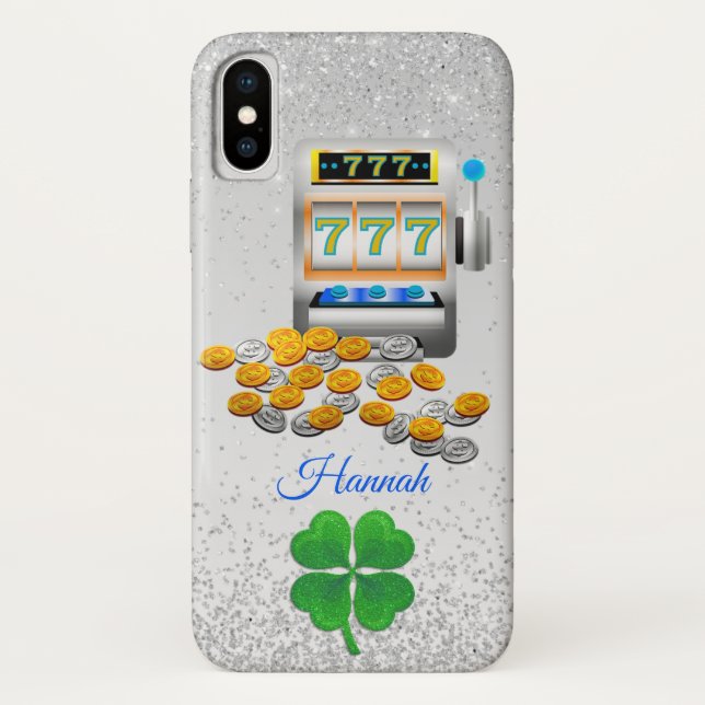 Lucky Casino Personalized Case-Mate iPhone Case (Back)