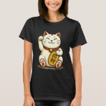 Lucky Cat ?? Beckoning Wealth Maneki-Neko T-Shirt