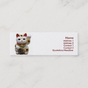 Lucky Cat Business Card