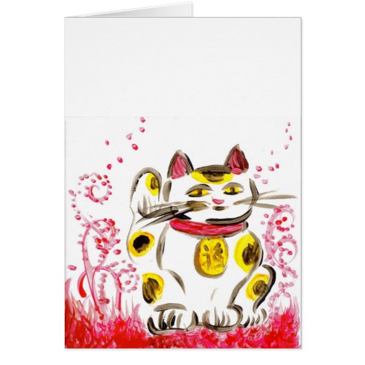 Lucky Cat Cards (Front)