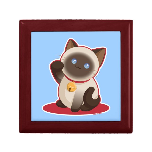 Lucky Cat Jewelry Box (Front)