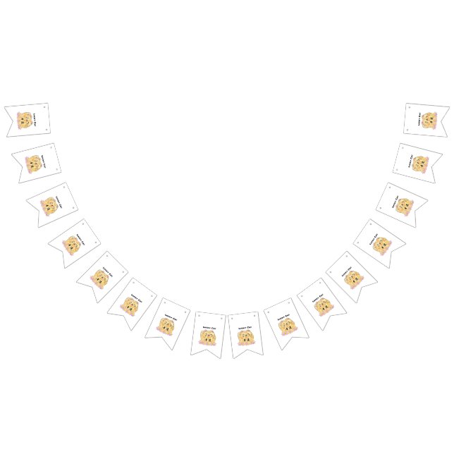 Lucky Cat (Maneki Neko) Bunting Flags (All)