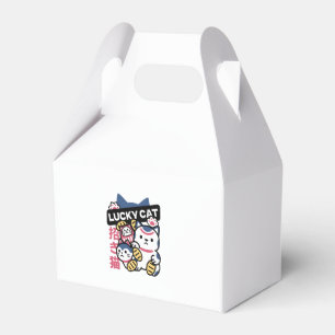Lucky Cat Maneki Neko – Japanese Fortune Cat Favor Boxes