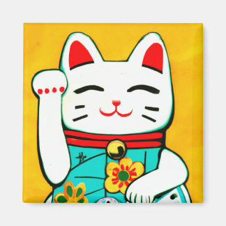 Lucky cat Maneki Neko Magnet