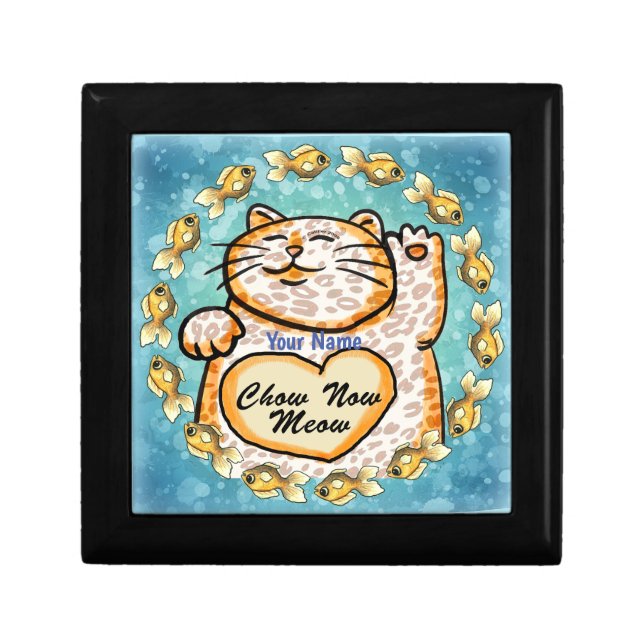 Lucky Cat Meow  Gift Box (Front)