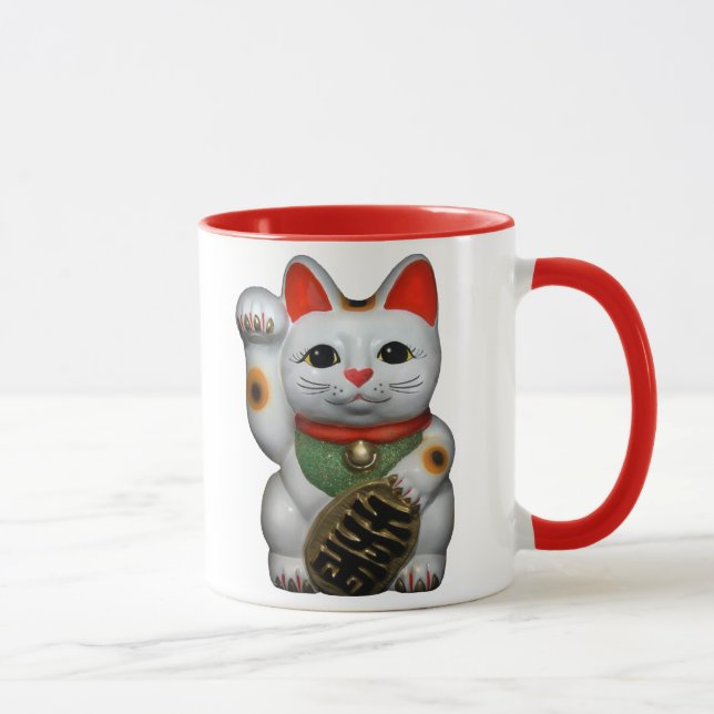 Lucky Cat Mug (Right)