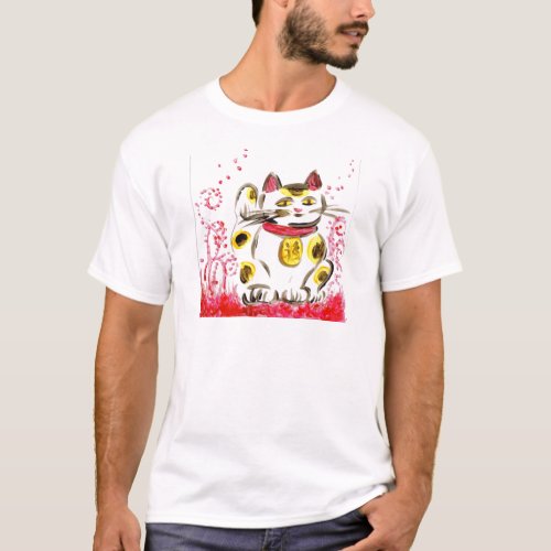 Lucky Cat T_Shirt