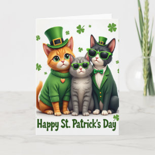 Lucky Cats For Husband Card