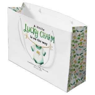 Lucky Charm Baby Shower Gift Bag