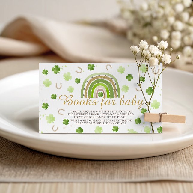 Lucky Charm Books for Baby Card (Creator Uploaded)