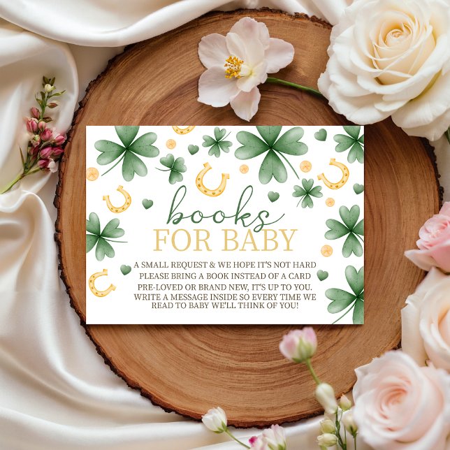 Lucky Charm Books for Baby Card (Creator Uploaded)