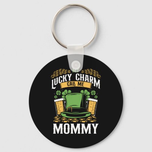 Lucky charm call me mommy keychain