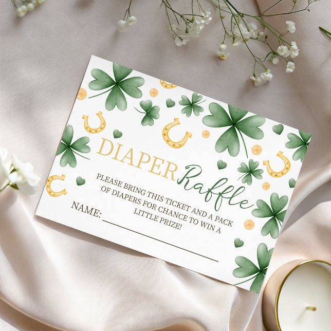 Lucky Charm Diaper Raffle Insert (Creator Uploaded)