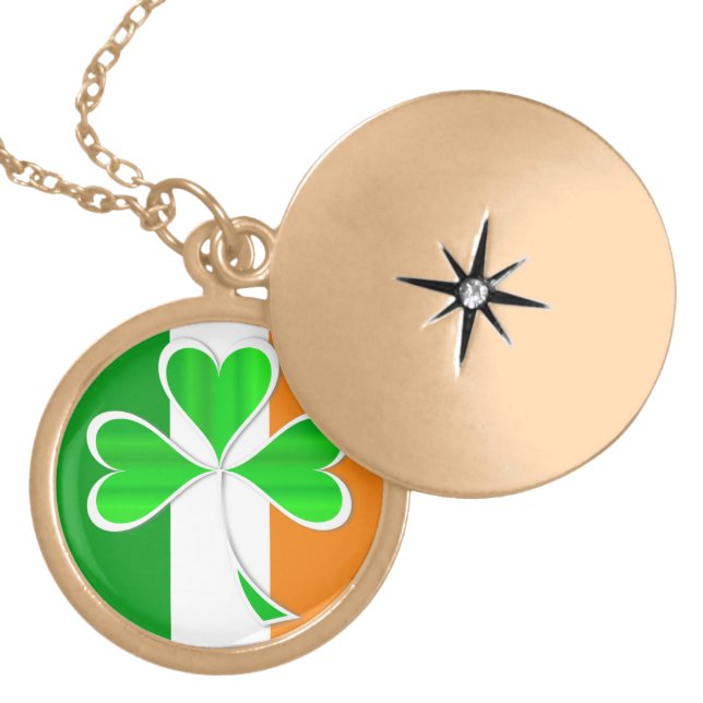 Lucky Charm Gold Plated Necklace (Front)