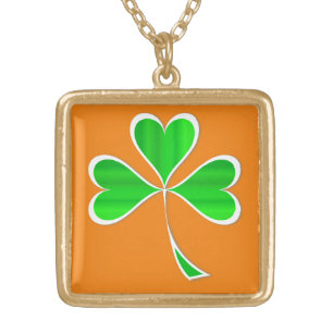 Lucky Charm Gold Plated Necklace