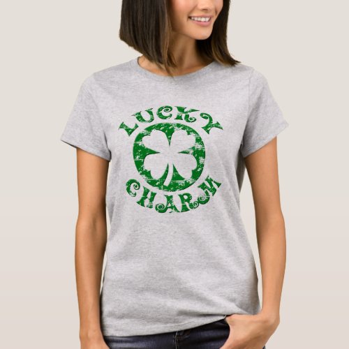Lucky Charm Irish St Patricks Day T_Shirt