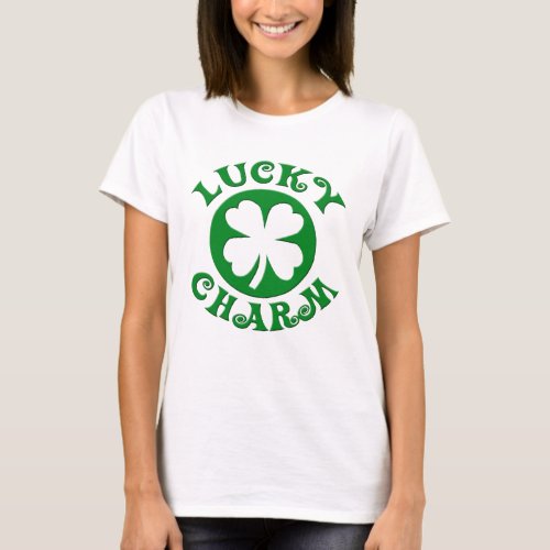 Lucky Charm Irish St Patricks Day Womens Baby Do T_Shirt