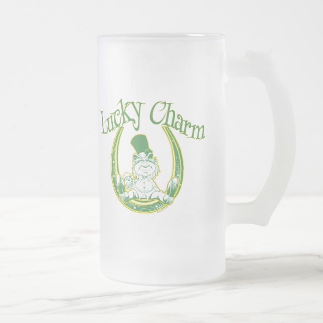 Lucky Charm Leprechaun Mug (Right)