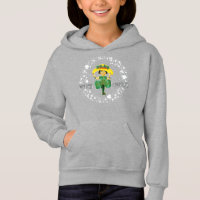 Lucky Charm. Little Irish Girl St. Patrick's Day