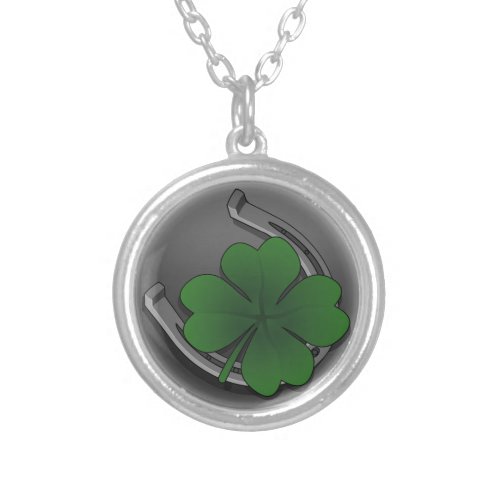 Lucky Charm Necklace Lucky St Patricks Necklace