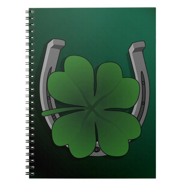 Lucky Charm Notebook Good Luck Journals Books (Front)