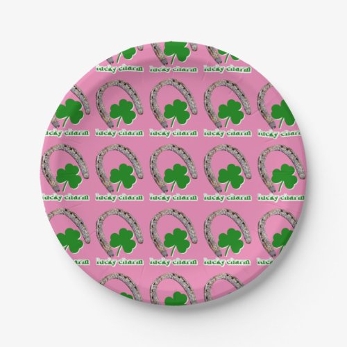 lucky charm    paper plates