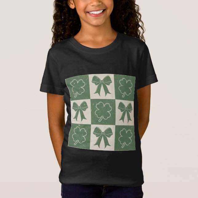 Lucky Charm Patchwork T-Shirt (Front)