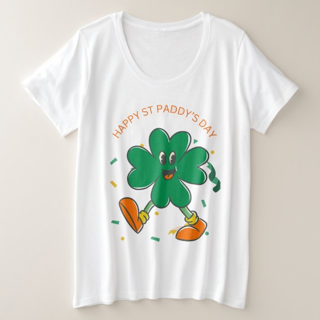 🌈 Lucky Charm Plus Size Tee (Design Front)