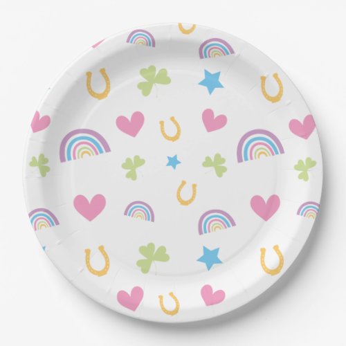 Lucky Charm Saint Patricks Day Plate