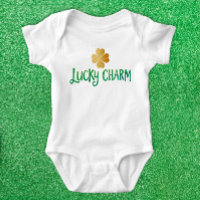 Lucky Charm St. Patrick’s Baby Bodysuit