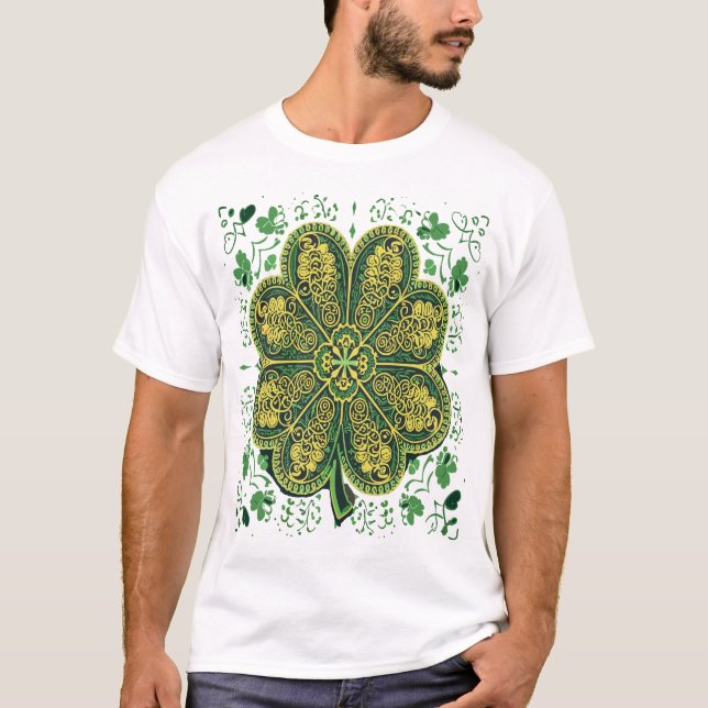 Lucky Charm St. Patrick's Day Delight T-Shirt (Front)